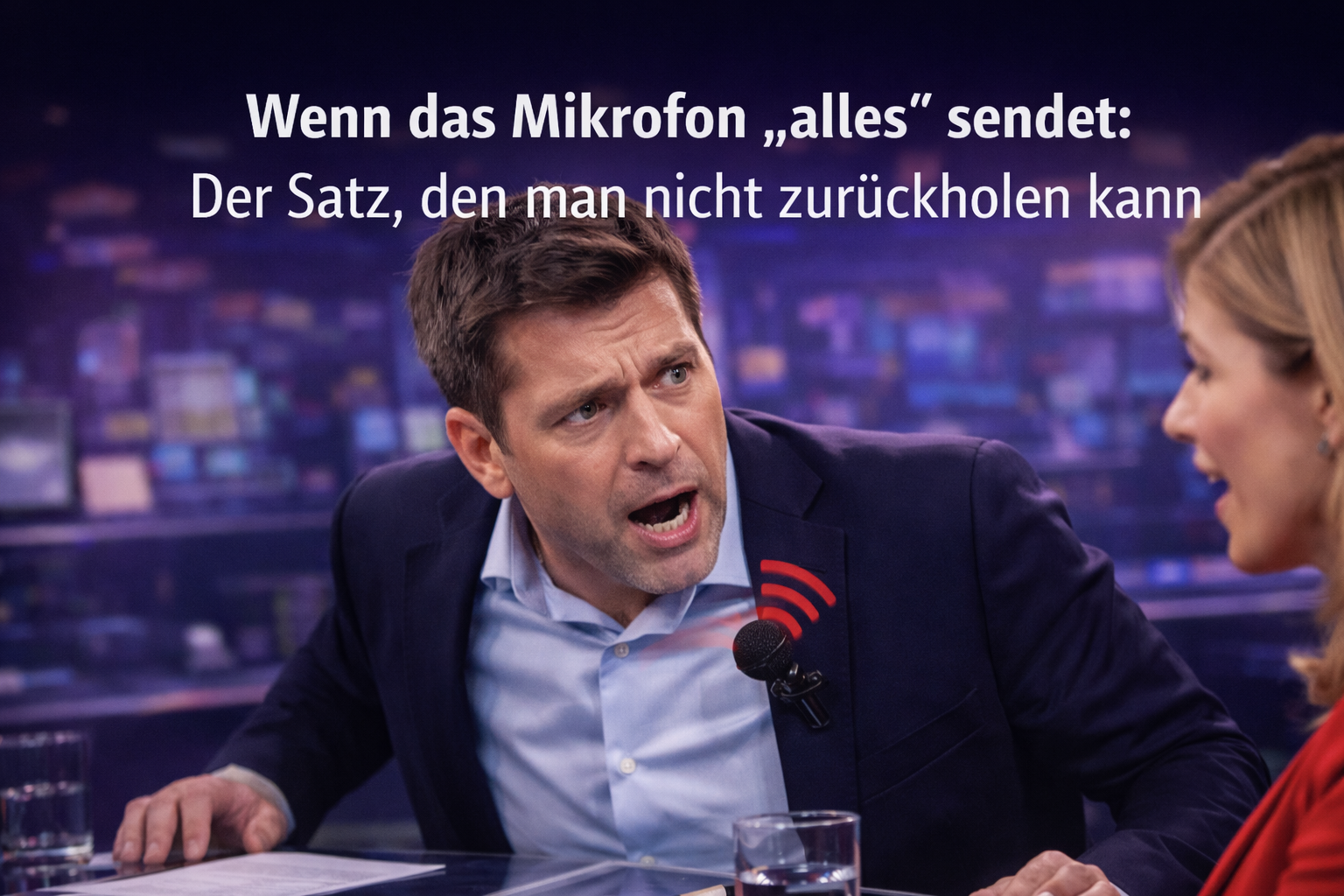 Illustration: Offenes Mikro im Studio